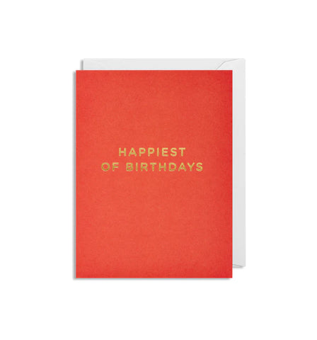 Happiest Of Birthdays Mini Card