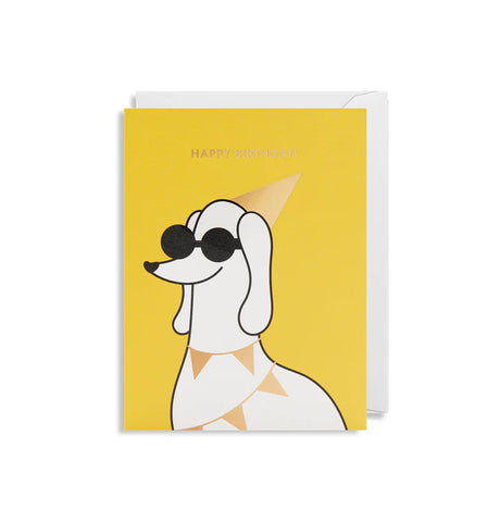 Happy Birthday Dog Mini Card
