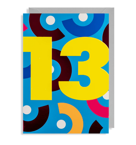 Hold Number 13 Card