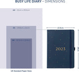Busy Life Navy 2024 Diary