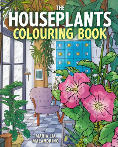 The Houseplants Colouring Book