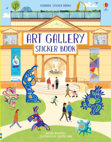 Art Gallery Sticker Book by Abigail Wheatley