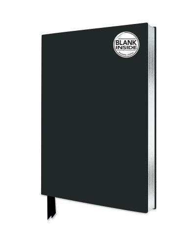 Black Blank Artisan Notebook
