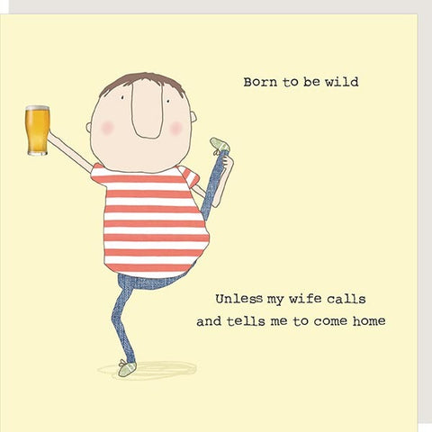 Born to be Wild Card by Rosie