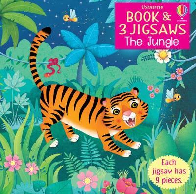 Book and 3 Jigsaws: The Jungle by Sam Taplin