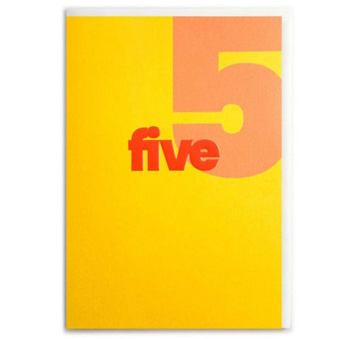 5 Yellow Card