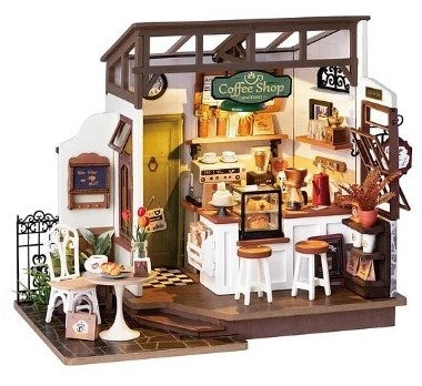 DIY Miniature House: Slow Life Cafe