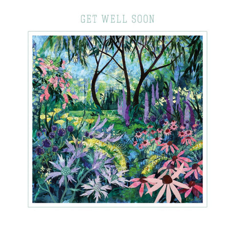 The Wild Garden Get Well Soon Card
