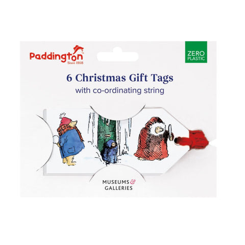 Paddington 6 Christmas Gift Tags