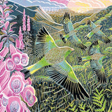 Morning Sunrise Square Notecard 8 Pack