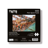 Hammersmith Bridge On Boat Race Day Jigsaw