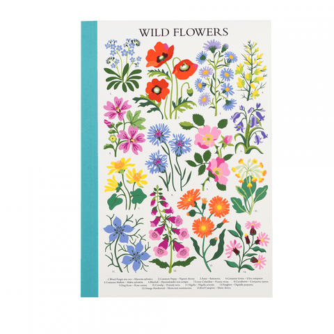 A5 Wildflower Notebook