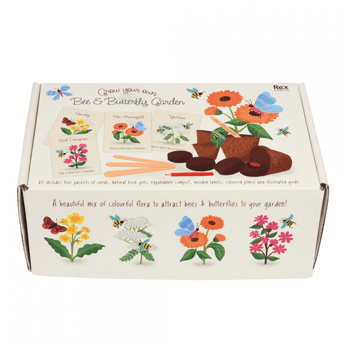 Grow Your Own Bee & Butterfly Garden Kit