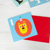Lion One Birthday Card