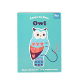 Learn To Sew Wooden Hand-Stitch Set - Owl