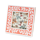 Resin picture frame (9cm x 14cm) - Pink