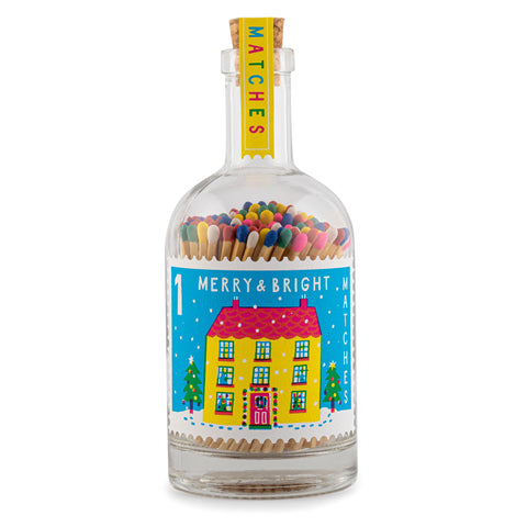 Merry & Bright Stamp Match Bottle