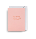 Big Kiss! Love You Grandma Mini Card