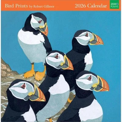 Bird Prints 2026 Calendar