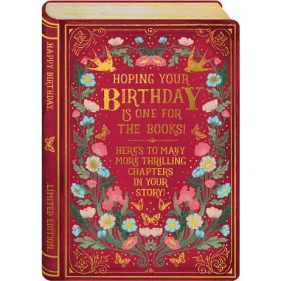 Birthday Books Card