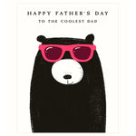Coolest Dad Bear Card