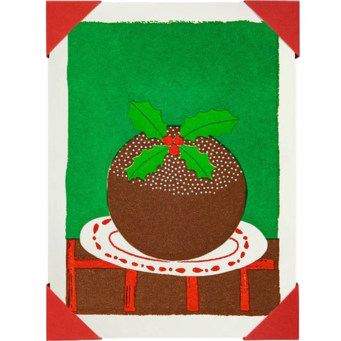Christmas Pudding Cards 5 Pack