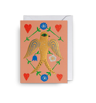 Swallow Foiled Illustration Mini Card