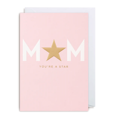 Mum You're a Star Card