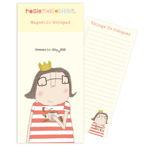 Domestic Goddess Magnetic Notepad