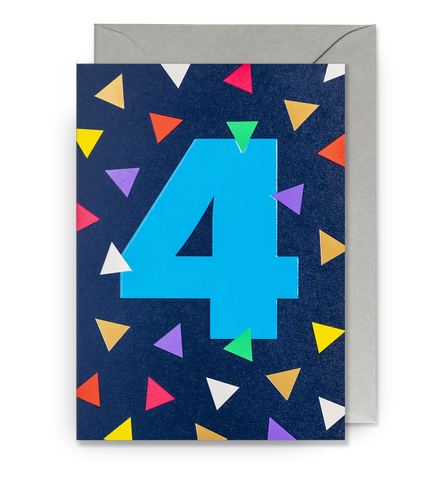 4 Kid's Milestone Birthday Card