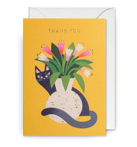 Thank You Vase Card