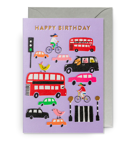Happy Birthday London Transport Card