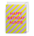 Postco Happy Birthday Auntie Card