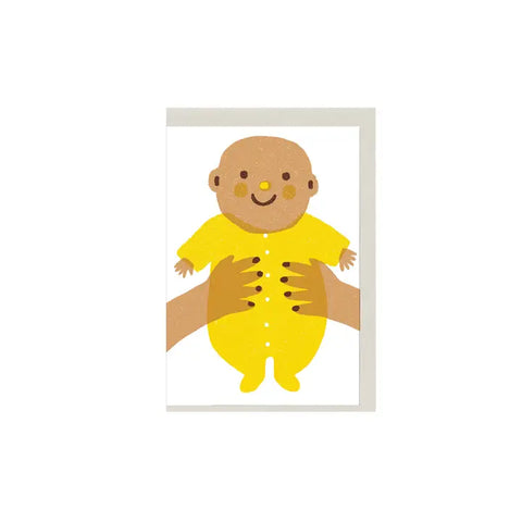 Yellow Baby Mini A7 Card