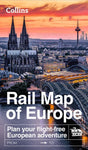 Collins Rail Map of Europe