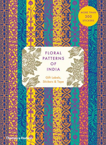 Floral Patterns of India: 300 Gift Labels, Stickers & Tape