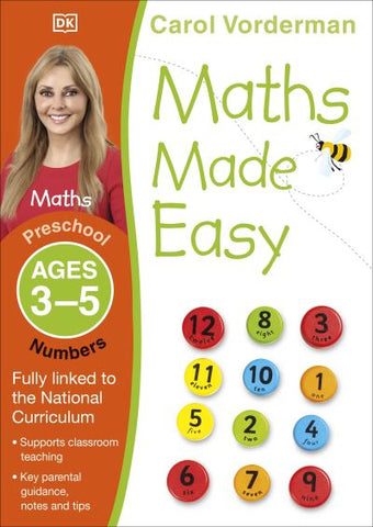 Maths Made Easy: Preschool Ages 3-5 Numbers