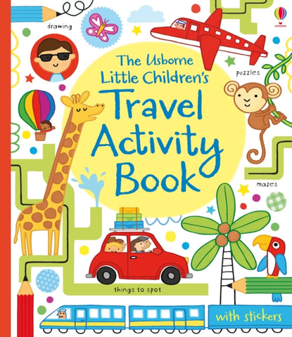 Little Childrens Travel Activity Book