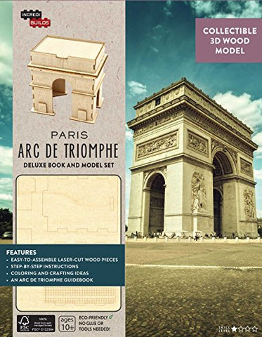 Arc De Triomphe Delux Book and Model Set