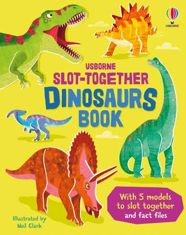 Slot-Together Dinosaurs Book