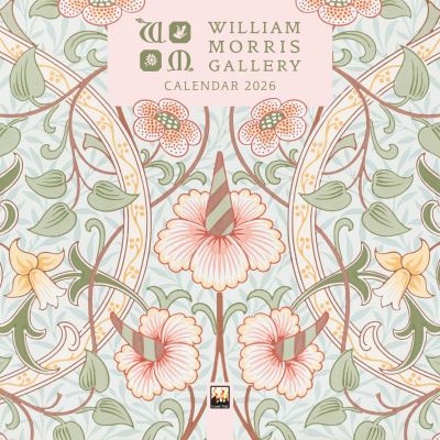 William Morris Gallery Mini Wall Calendar 2026 (Art Calendar)