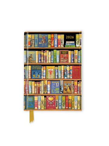 Bookshelves 2026 Luxury Pocket Diary Planner - Week to View