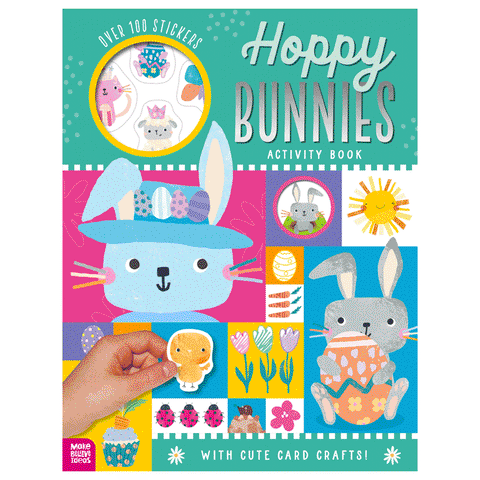 Hoppy Bunnies Activity Book