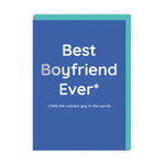 Best Boyfriend Birthday Card