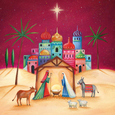 Away In A Manger British Heart Foundation Cards