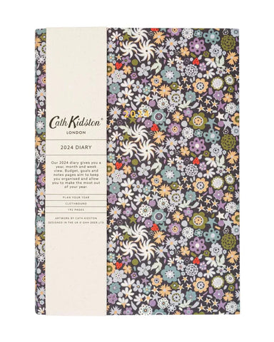 Cath Kidston Artist Ditsy 2024 Clothbound Diary