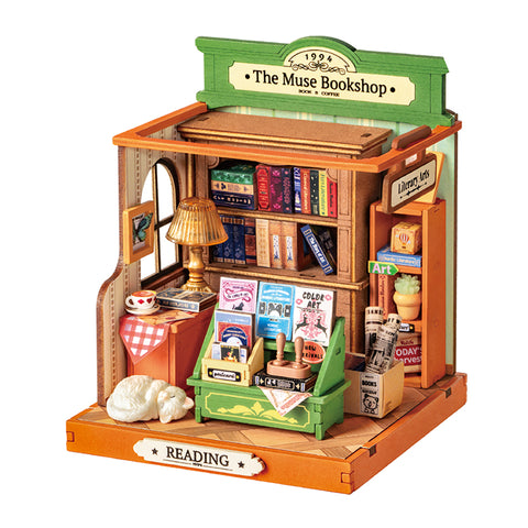 DIY Miniature House: The Muse Bookshop