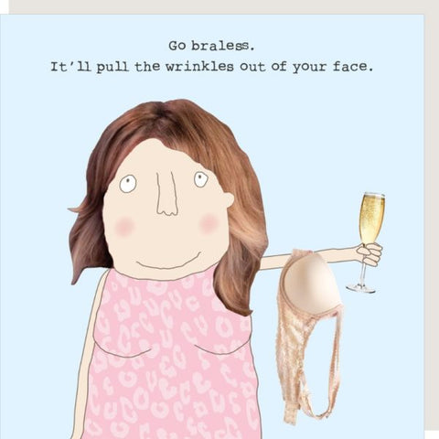 Go Braless Card