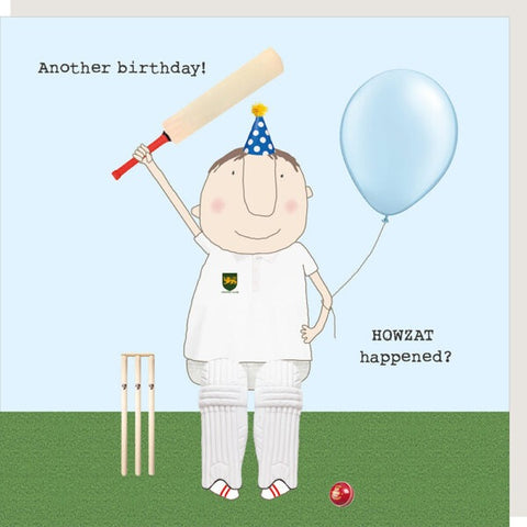 Howzat Happened Card
