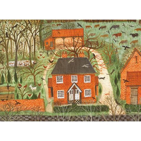 Farm Cottages Card